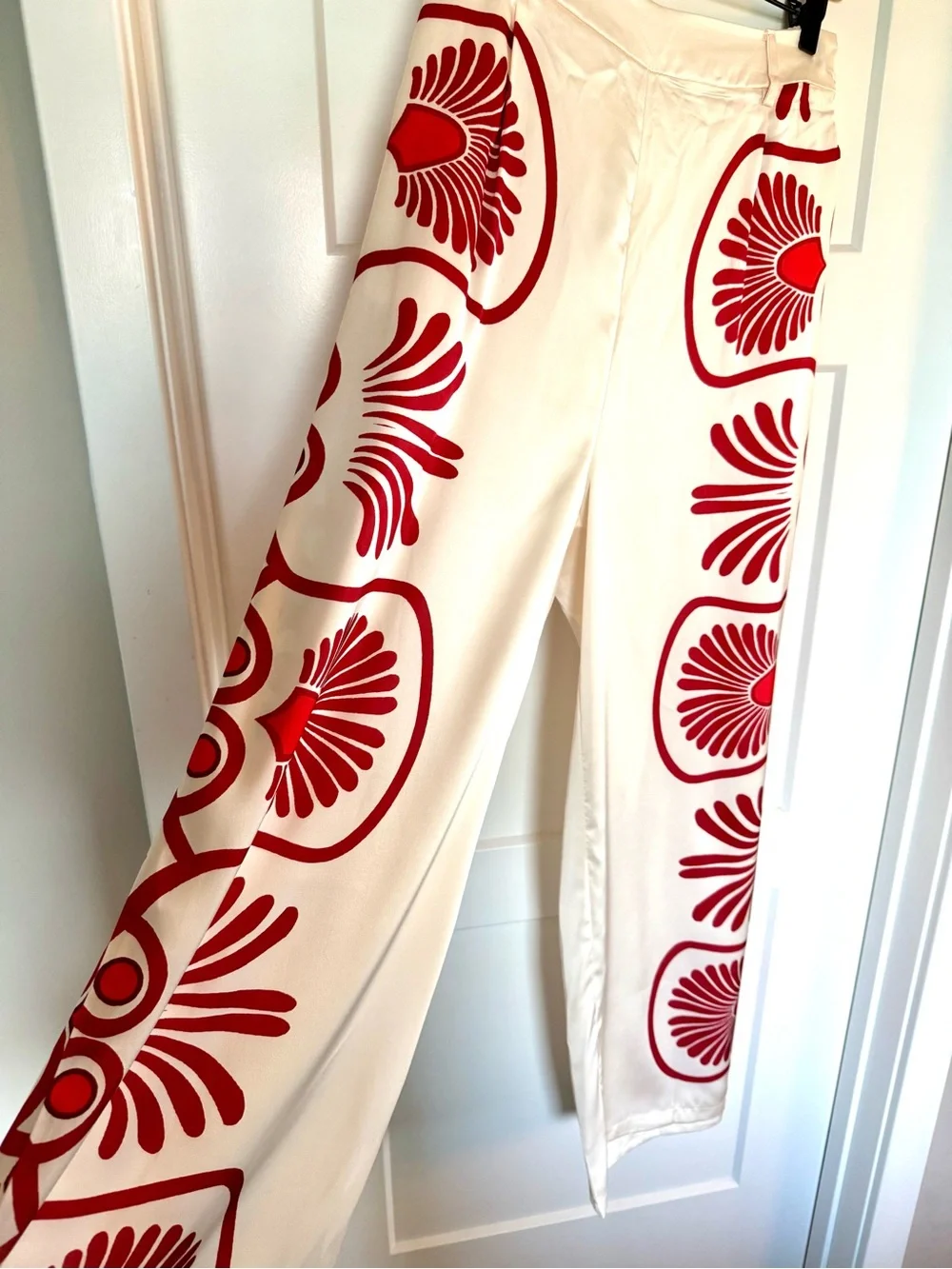 Amaranta graphic-print shirt & trousers matching set